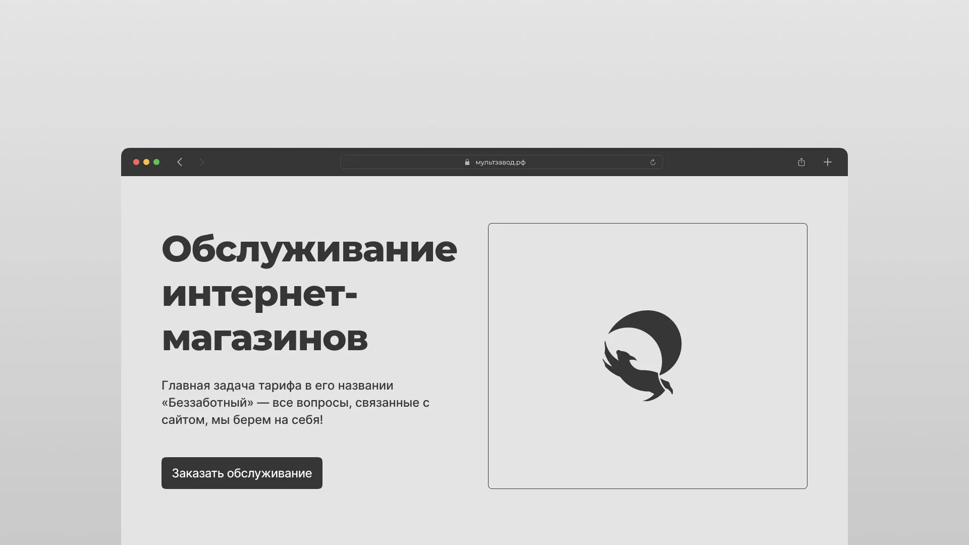 Тариф «Беззаботный» для обслуживания интернет-магазинов в Вышнем Волочке